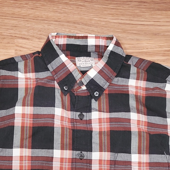 J.Crew Casual L/S Button Down Dress Shirt Sz L - Picture 3 of 5
